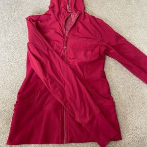 REVERSIBLE red lululemon jacket!
